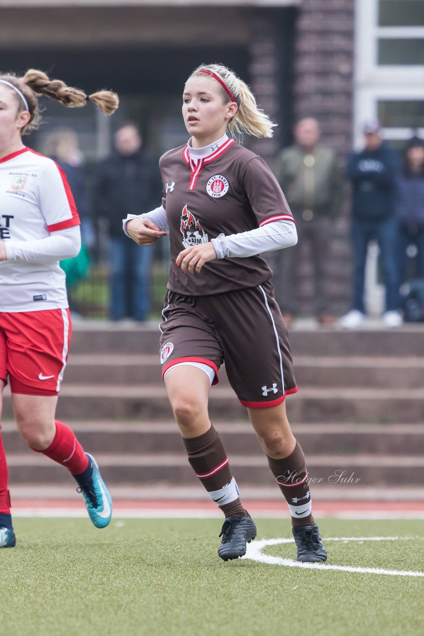 Bild 404 - B-Juniorinnen Walddoerfer - St.Pauli : Ergebnis: 4:1